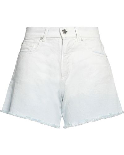 Twin Set Shorts Jeans - Bianco