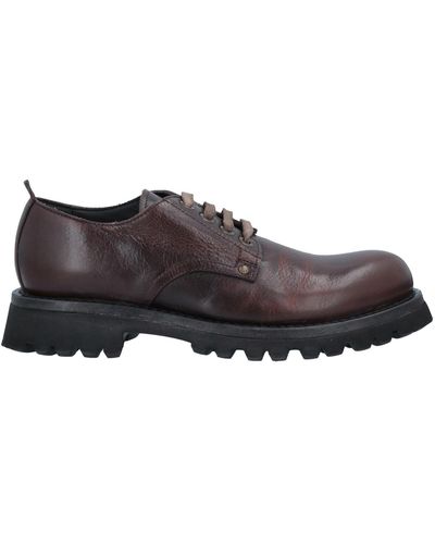 Moma Cocoa Lace-Up Shoes Soft Leather - Brown