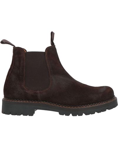 Maze Ankle Boots - Brown