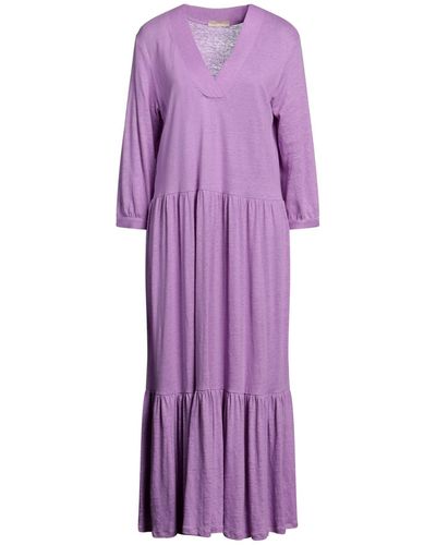 Purotatto Maxi Dress - Purple