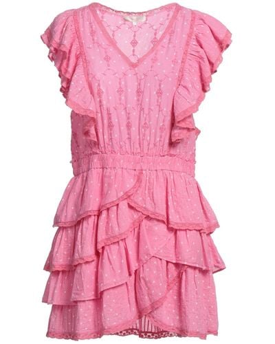 LoveShackFancy Mini Dress Cotton - Pink