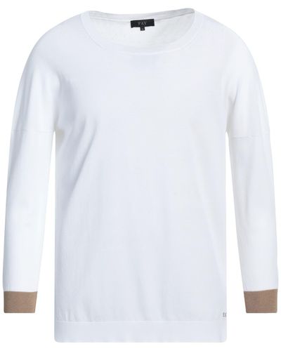 Fay Pullover - Blanc