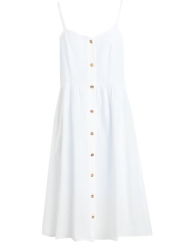Vila Midi Dress - White