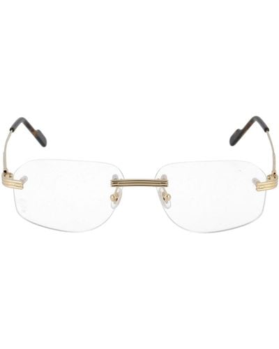 Cartier Montatura occhiali - Metallizzato
