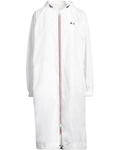 Lacoste Overcoat & Trench Coat - White