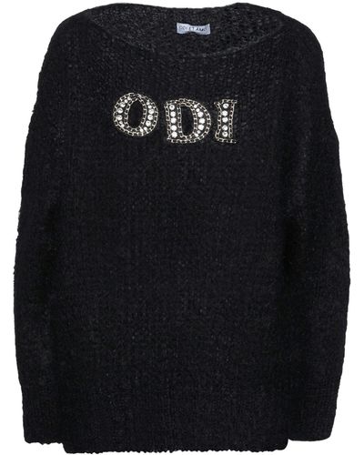 Odi Et Amo Pullover - Noir