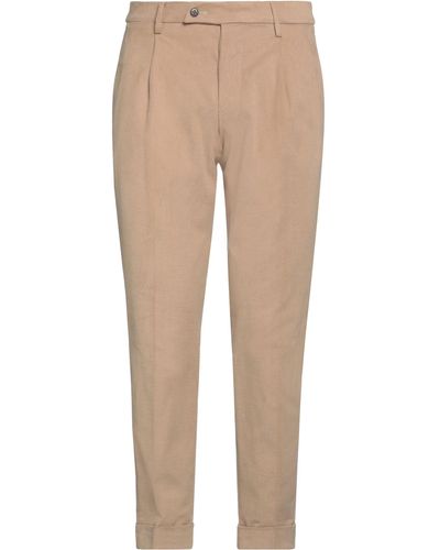 MICHELE CARBONE Trouser - Natural