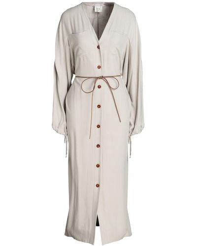 Alysi Robe midi - Blanc