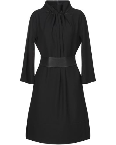 Emporio Armani Midi Dress Polyester - Black