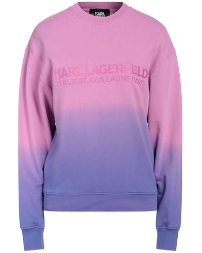 Karl Lagerfeld Sweatshirt - Purple