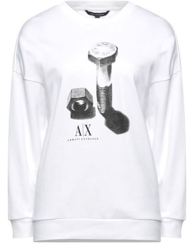 Armani Exchange Sweatshirt - White