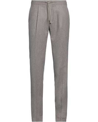 Incotex Pants Virgin Wool - Gray