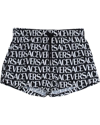 Versace Swim Trunks Polyester - Black
