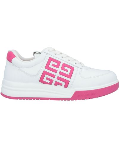 Givenchy G4 Trainers In /pink Leather
