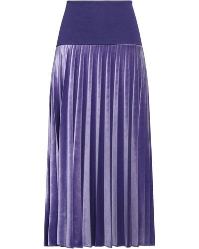 D.exterior Midi Skirt - Purple