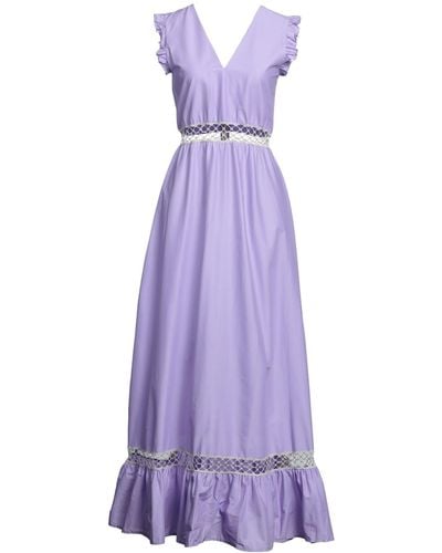 IU RITA MENNOIA Maxi Dress - Purple