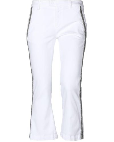Dondup Cropped Jeans - Bianco