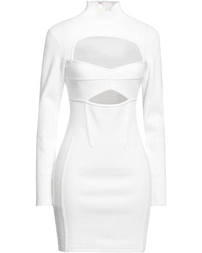 Hervé Léger Mini Dress - White