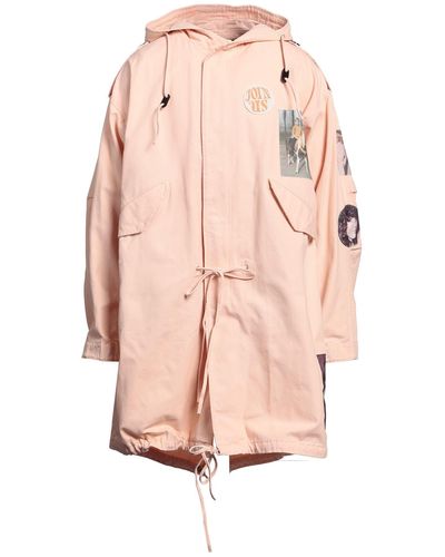 Raf Simons Overcoat & Trench Coat - Pink