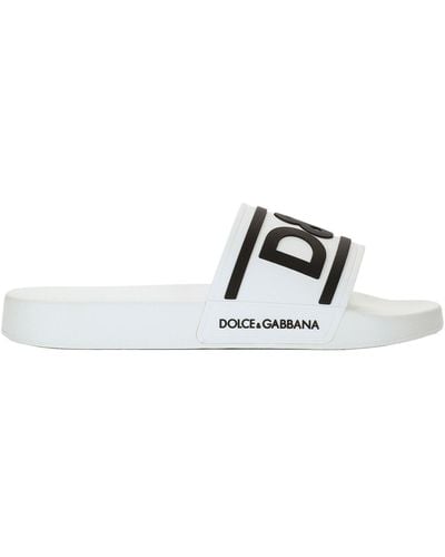 Dolce & Gabbana Sandale - Weiß