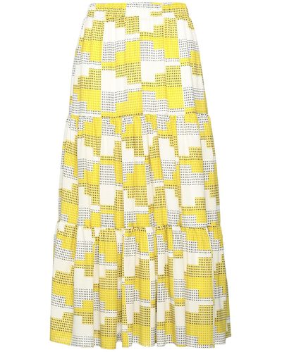 Anonyme Designers Midi Skirt - Yellow