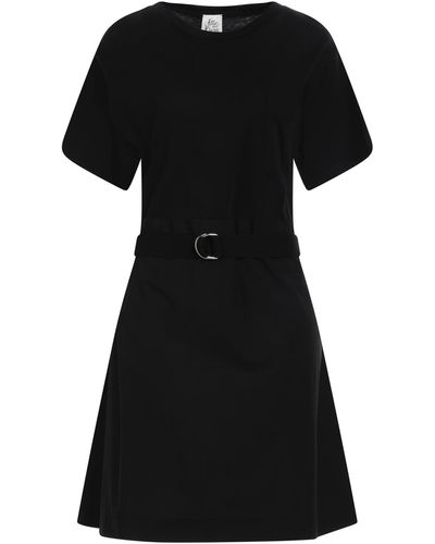 Attic And Barn Mini Dress - Black