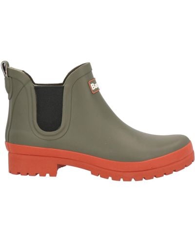 Barbour Ankle Boots - Green
