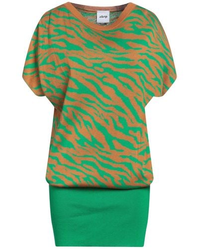 Akep Mini Dress - Green