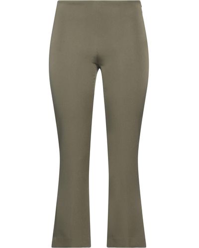 Boutique De La Femme Cropped Trousers - Grey