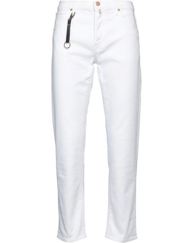 Incotex Pantalon en jean - Blanc