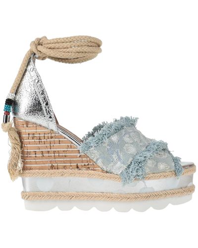 Manila Grace Espadrilles - Blau