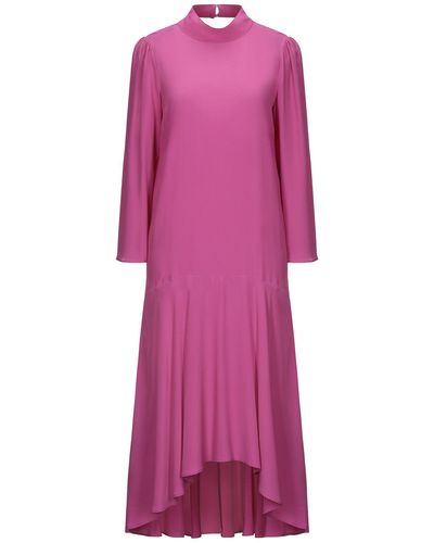 Patrizia Pepe Midi Dress - Pink