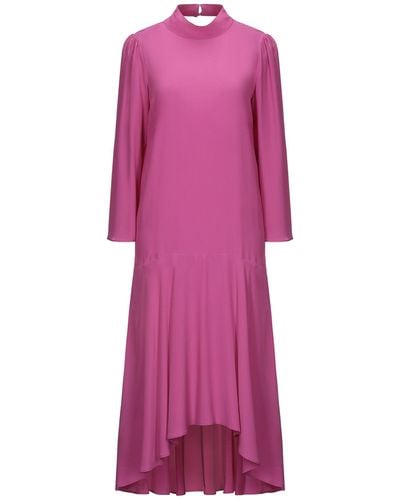 Patrizia Pepe Midi Dress - Pink