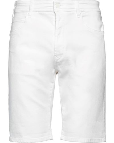 Replay Shorts Jeans - Bianco