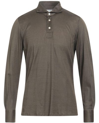 Finamore 1925 Polo Shirt - Gray