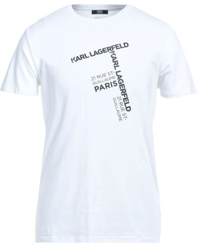 Karl Lagerfeld Camiseta - Blanco