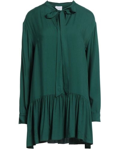..,merci Short Dress - Green
