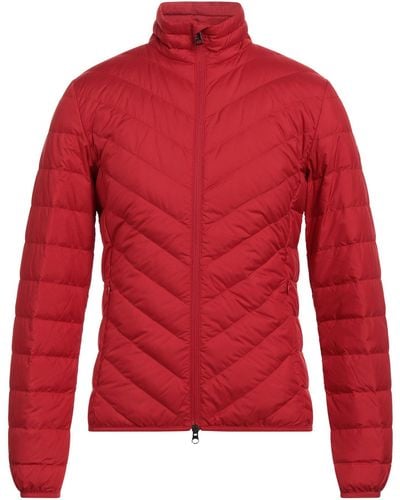 EA7 Puffer - Red