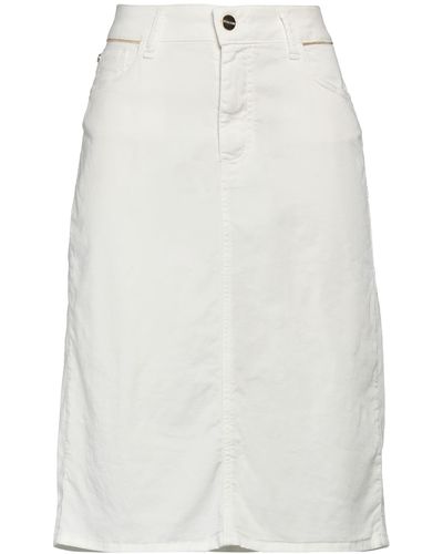 Angelo Marani Mini Skirt - White