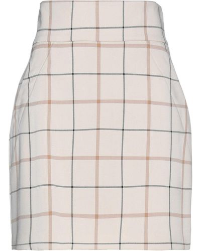 SIMONA CORSELLINI Mini Skirt - Natural