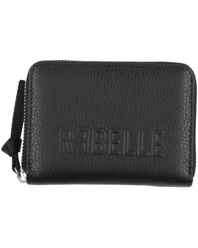 Rebelle Wallet Leather - Black