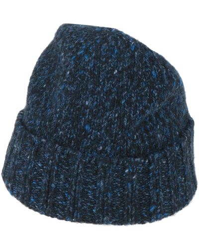 Iris Von Arnim Midnight Hat Wool, Cashmere, Polyamide - Blue