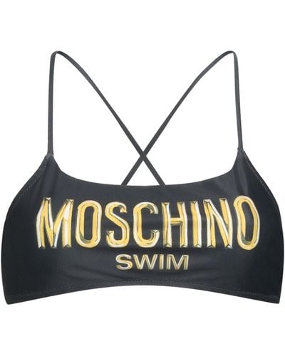 Moschino Bikini Top - Black
