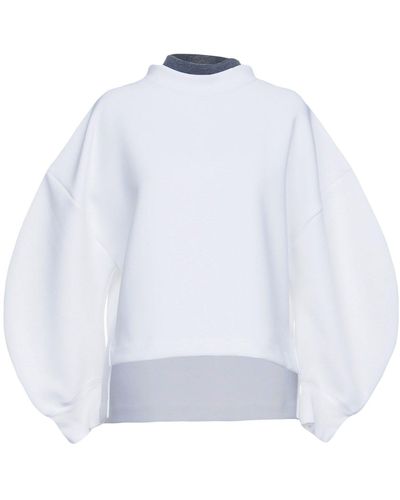 Enfold Sweatshirt - White