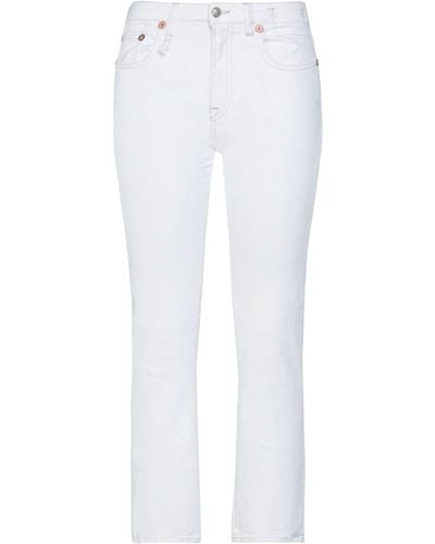 R13 Pantalon - Blanc