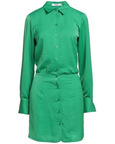 NA-KD Short Dress - Green
