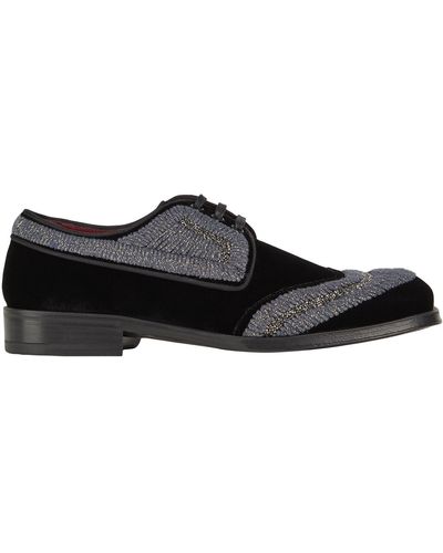 Dolce & Gabbana Lace-up Shoe - Black