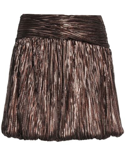 Sabina Musayev Mini Skirt - Brown
