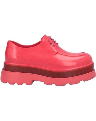 Melissa Lace-up Shoes - Red