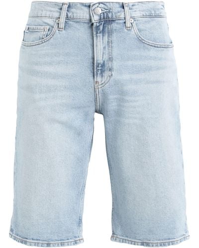 Calvin Klein Short en jean - Bleu